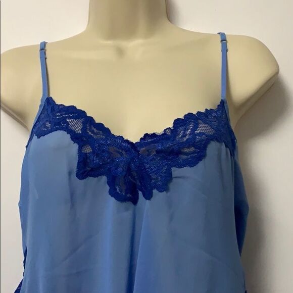 IN THE BLOOM By‎ JON GAIL PRETTY BLUE LINGERIE SZ M - Picture 4 of 8